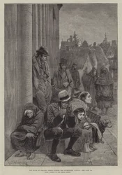 The State of Ireland, Scene Outside the Courthouse, Galway